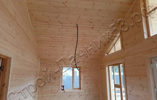 4 Каркасно-щитовой дом Д-40, 13х11м, 126 М², Московская область, Истринский район, село Рождествено. (1)